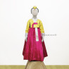 Baju Negara Korea Hanbok Light Yellow Pink B Girl