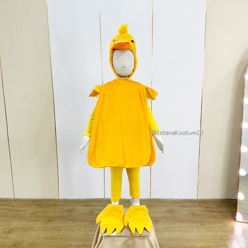 Kostum Hewan Orange Duck Bebek Jingga Kostum Hewan Orange Duck Bebek Jingga