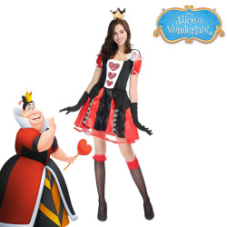 Kostum Queen of Heart Alice...