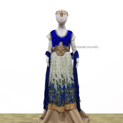 Baju Negara India Blue...