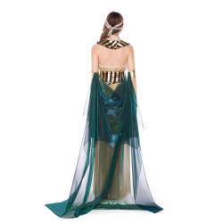 sewa Baju Negara Mesir Ratu Emerald Gold Egypt Wanita Dewasa jakarta barat istana kostum