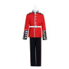 Baju Negara Inggris British Royal Guard Red Black Boy