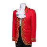Baju Negara Eropa Red Prince Victorian Pria Dewasa