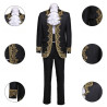 sewa jas nikah Baju Negara Eropa Black Prince Victorian Pria Dewasa