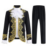 sewa jas nikah Baju Negara Eropa Black Prince Victorian Pria Dewasa