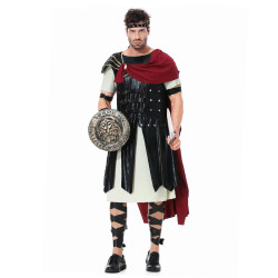 Baju Negara Romawi Roman Warrior Gladiator Premium Italy Italia Pria Dewasa