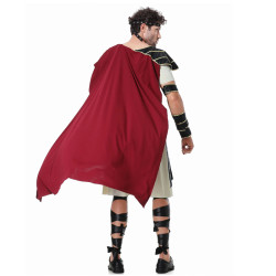 Baju Negara Romawi Roman Warrior Gladiator Premium Italy Italia Pria Dewasa