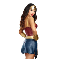 Kostum Wonder Woman Premium Wanita Dewasa