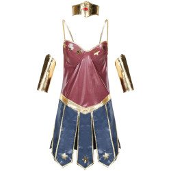 Kostum Wonder Woman Premium Wanita Dewasa