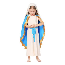 Kostum Bunda Maria Natal Paskah Alkitab Virgin Mary Girl