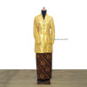 sewa kostum Baju Adat Jawa Kebaya Gold Keraton Jogja Wanita Dewasa jakarta barat