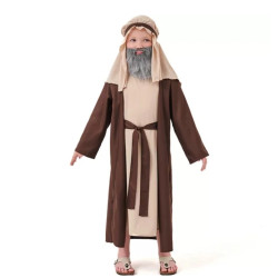 Kostum Yusuf B Saint Joseph Santo Natal Paskah Alkitab Gembala Pria Dewasa