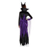 Kostum Maleficent Purple Black Villain Wanita Dewasa