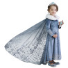 Dress Princess Elsa Frozen Furry Putri disney queen elsa sewa baju istana kostum