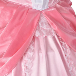 Kostum Princess Peach Mario Bross Wanita Dewasa