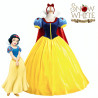Dress Princess Snow White Velvet Wanita Dewasa