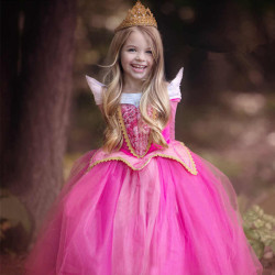 Dress Princess Aurora Luxury sewa baju putri disney istana kostum