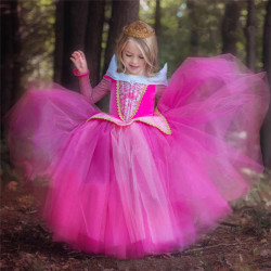 Dress Princess Aurora Luxury sewa baju putri disney istana kostum