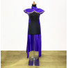 Kostum Cape Jubah Royal Purple Princess Eropa Wanita Dewasa