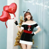 Kostum Santa Claus Dress Green A Wanita Dewasa