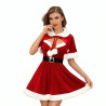 Kostum Santa Claus Dress Red Playboy Wanita Dewasa