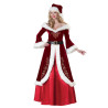 Kostum Santa Claus Luxury Wanita Dewasa