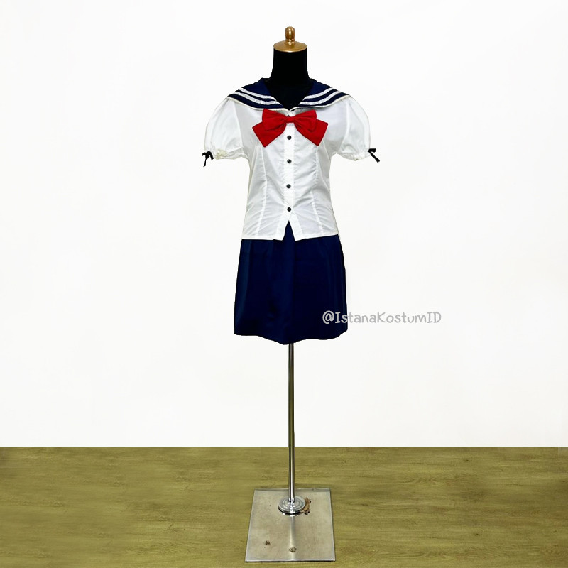 Kostum Seragam Sekolah Seifuku Sailor B Cosplay Pelajar Jepang Profesi
