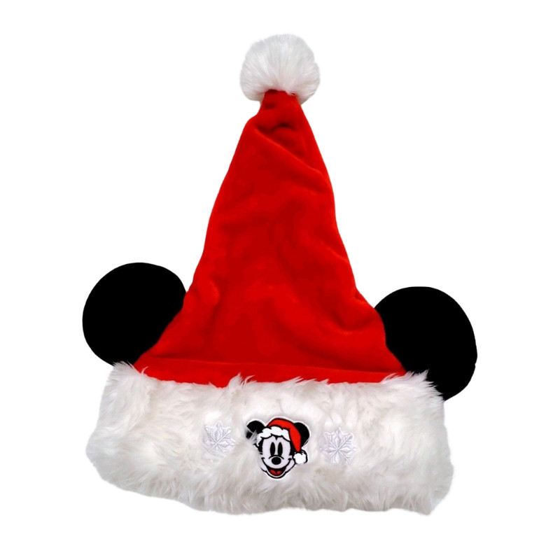 Aksesoris Santa Hat Mickey Disney Topi