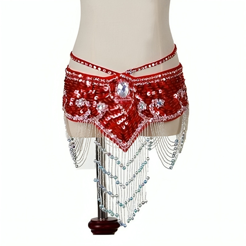 Aksesoris Belly Dance Red India