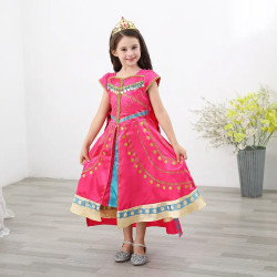 Dress Princess Jasmine Pink sewa baju istana kostum