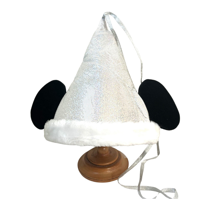 Aksesoris Princess Hat Minnie White Glitter Disney Topi