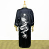 Baju Negara China Jubah Black Gold Dragon Reversible Pria Dewasa