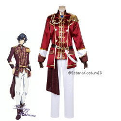 Kostum Eropa Maji Love Kingdom Tokiya Ichinose Anime Cosplay Pria Dewasa