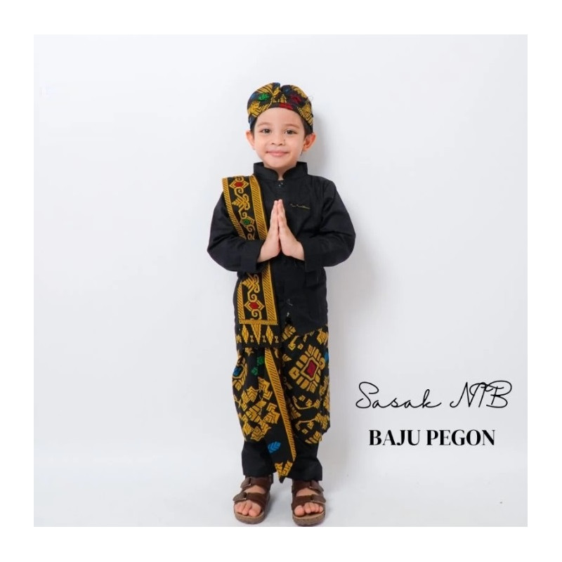 Baju Adat Sasak NTB Baju Pegon Nusa Tenggara Barat Boy