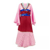 Dress Princess Mulan Pink A Ori Disney Girl