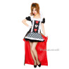 Kostum Queen of Heart Alice Wonderland B Short Wanita Dewasa