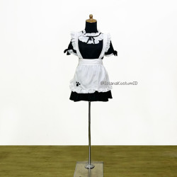Baju Profesi Maid Black...