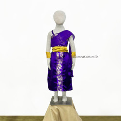 Baju Negara Thailand Purple Girl