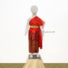 Baju Negara Thailand Red Maroon Girl