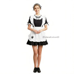 Baju Profesi Maid Black...