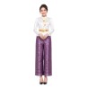 Baju Negara Thailand White Purple Wanita Dewasa