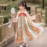 Baju Negara China Hanfu Orange Tosca C Girl