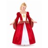 Baju Negara Eropa Princess Medieval Velvet Red Girl