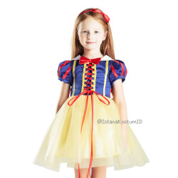 Dress Princess Snow White Short