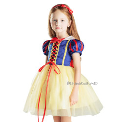 Dress Princess Snow White Short