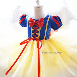 Dress Princess Snow White Short