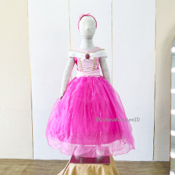 Dress Princess Aurora Pink A