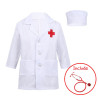 Baju Profesi Dokter Putih Palang Merah
