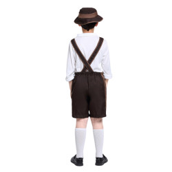 Baju Negara Jerman Bavarian Germany Brown Boy