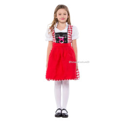 Baju Negara Jerman Red Germany Girl